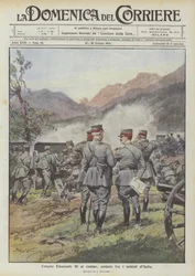 Vittorio Emanuele III. im Feld, Soldat unter Soldaten Italiens