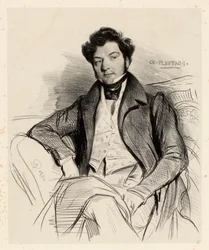 Porträt von Charles Plantade