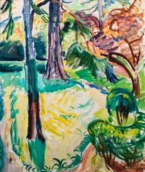 Garten in Honfleur