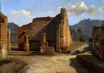Das Forum von Pompeji, um 1816-1822