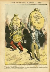Illustration von Achille Lemot (1846-1909) in Le Pelerin