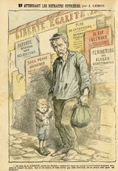 Illustration von Achille Lemot (1846-1909) in Le Pelerin