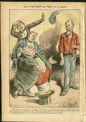 Illustration von Achille Lemot (1846-1909) in Le Pelerin