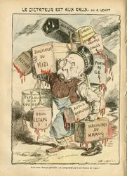 Illustration von Achille Lemot (1846-1909) in Le Pelerin