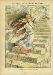 Illustration von Achille Lemot (1846-1909) in Le Pelerin