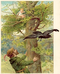 Finde-Vögelchen im Baum