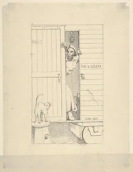 Durchgang durch Baltimore aus Confederate War Etchings, 1861-63