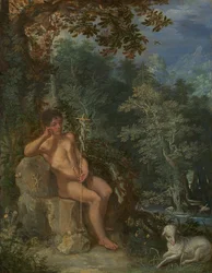 Heiliger Johannes der Täufer in der Wildnis, ca. 1602-03