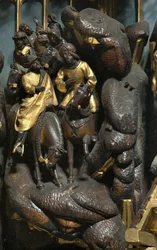 Anbetung der Könige (Detail)