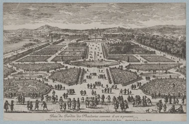 Der Tuileriengarten (1680)