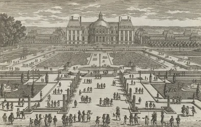 Ansicht von Vaux-Le-Vicomte, 1680er Jahre