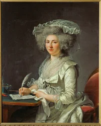 Porträt einer Frau (ehemals als Mme gedacht)