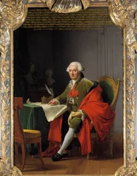 Ganzkörperporträt von Charles Roger, Prinz von Bauffremont (1713-1795)