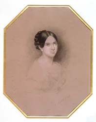 Porträt von Leopoldine Hugo (1824-43)