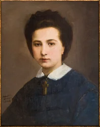 Porträt einer Frau (Familie Ghirelli)