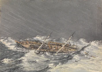 Sturm in Mazatlan [Mexiko], 28. Oktober 1851