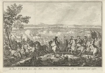 Befreiung von Turin, 1706 (De stad Turin, door den Hertog en den Prins van Savoye den 7 September 1706 ontset)