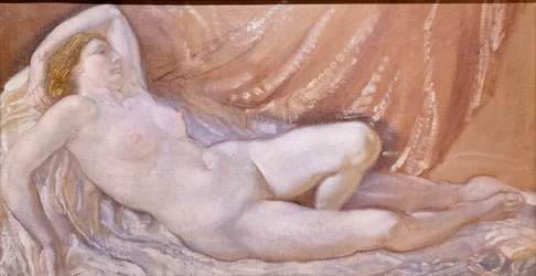Nackte Frau