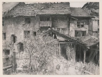 Alte Häuser in Interlaken