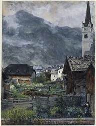 Blick von der Villa Herrmann auf das Tal von Hofgastein