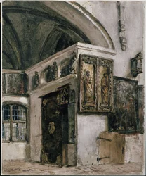 Inneres der Klosterkirche in Berlin