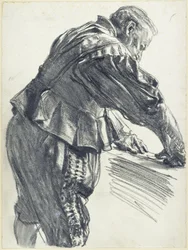 Modell in einem Prunkkleid des Kurfürsten Johann Georg I. von Sachsen im Historischen Museum in Dresden