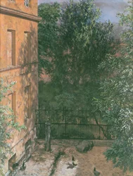 Ansicht eines kleinen Hofes