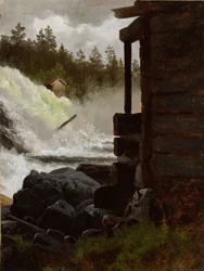Ein Wasserfall