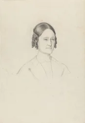 Die Frau des Künstlers, Johanne Tidemand