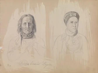 Pål Knutsen Enderud, Uvdal und Frau