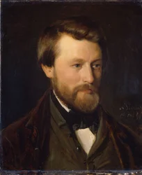 Porträt von Emil Tidemand, dem Bruder des Künstlers
