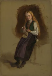Porträt von Syneve Larsdatter aus Vikør