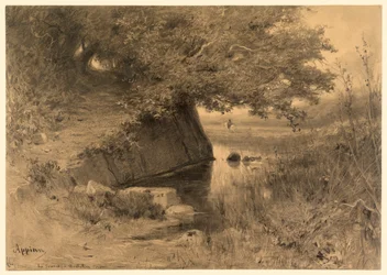 Landschaft (La source à Montalieu)