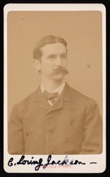 Porträt von Charles Loring Jackson 1847-1935, ca. 1887