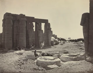 Das Ramesseum, Theben
