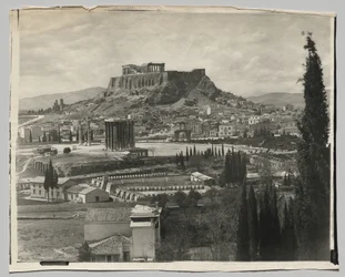 Blick auf die Akropolis