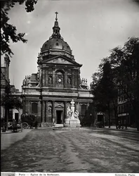Kirche der Sorbonne, gebaut von Jacques Lemercier (ca. 1585-1654) in 1635-53
