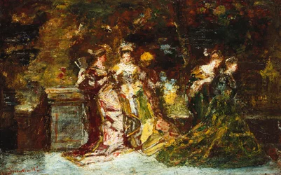 Fête Galante, ca. 1870