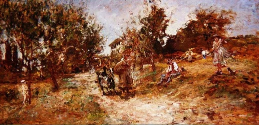 Landschaft bei Ganagobie