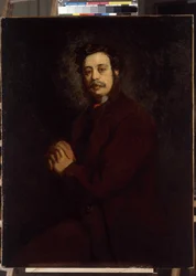 Porträt von Herrn Khan