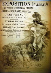 Plakat zur Internationalen Ausstellung