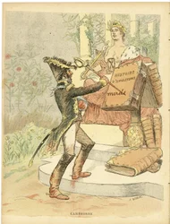 Illustration von Adolphe dit Willette (1857-1926) in Le Rire, Nr. 264