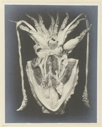 Anatomie eines Tintenfischs