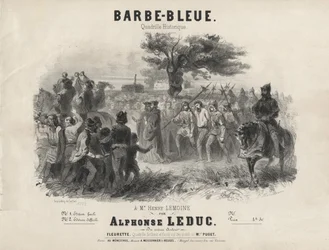 Barbe-Bleue, quadrille historique