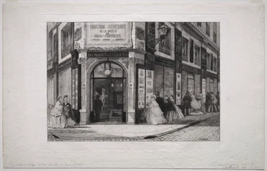 Hauptquartier der Société des Aquafortistes