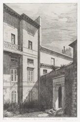Rue St. Lazare 56, Haus von Paul Delaroche und Horace Vernet