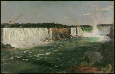 Niagarafälle im Sommer, 1870