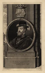 Philipp II. (1527-1598) (Kupferstich)