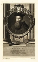 Reginald Pole (1500-1558) (Kupferstich)