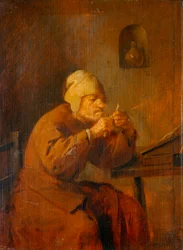 Le tailleur de plumes - der Federenschärfer